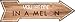 One in a Melon Novelty Mini Metal Arrow MA-674