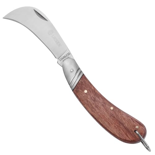 maudibozz Pruning Knife - Double Blades Grafting Gardening Knife Outdoors Folding Pocket Knife for Garden Budding (19) (3)