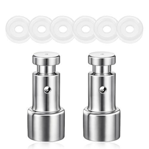 Image of 2 PCS Pressure Cooker Parts, Universal Replacement Floater Valve with 6 PCS Silicone Sealer Gaskets Pressure Cooker Accessories for XL, YBD60-100, PPC780, PPC770, PPC790