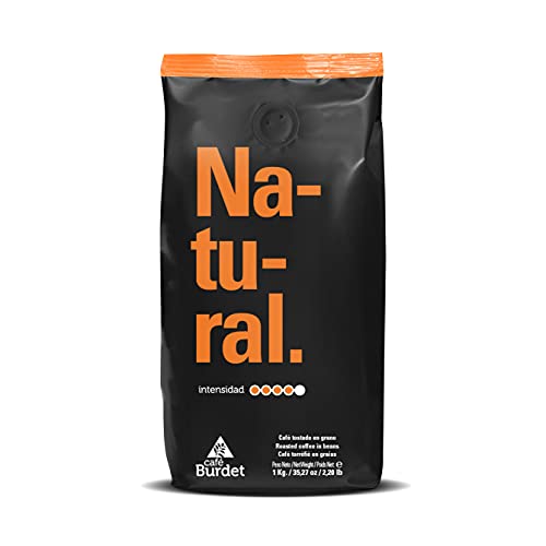 CAFÉ NATURAL EN GRANO BURDET 1 KG
