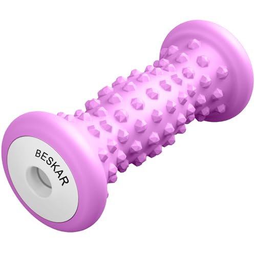 Fußmassagegerät zur Linderung von Plantarfasziitis, Tiefengewebe Muskelmassagegerät Roller für Fußgewölbeschmerzen, Fersenspornschmerzen, Stressabbau, Neuropathie, Reflexzonenwerkzeug