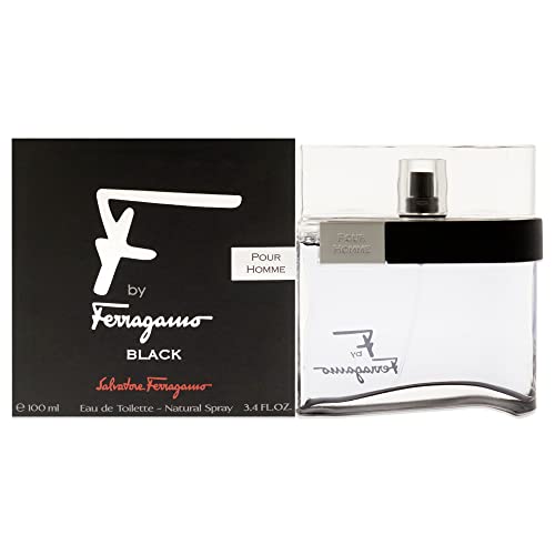 Salvatore Ferragamo F Black EDT Spray, 3.4 oz