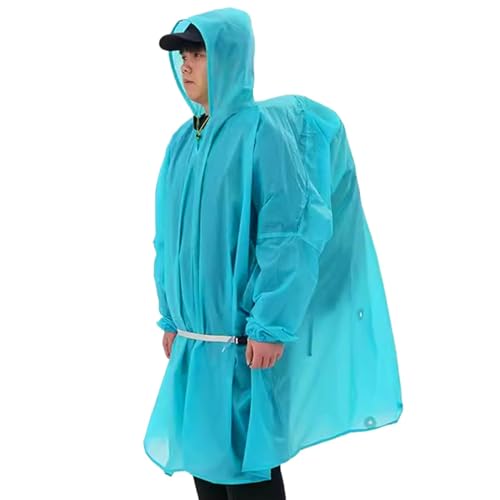 Poncho de pluie compact pour protection extérieure efficace contre les averses