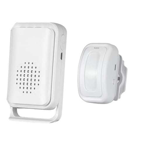 Alarma con sensor de cama para personas mayores con demencia y detector inalámbrico de caídas 2X 4