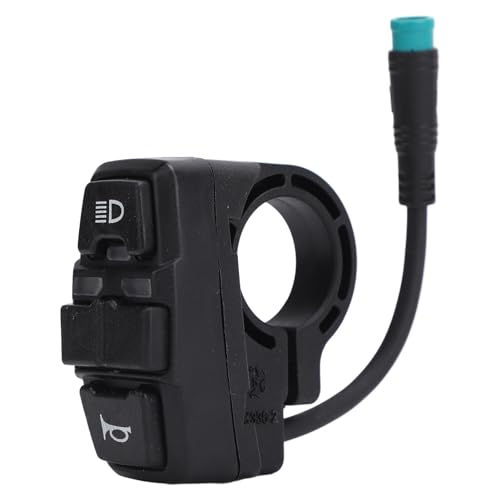 Interruptor de scooter eléctrico M5 en ABS con mando triple de bocina faro e intermitente