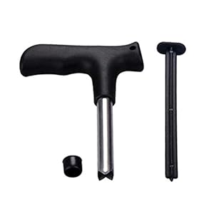 Bestonzon kokosnootopener, roestvrij staal, kokosnootboor voor rauw Coco-watersap