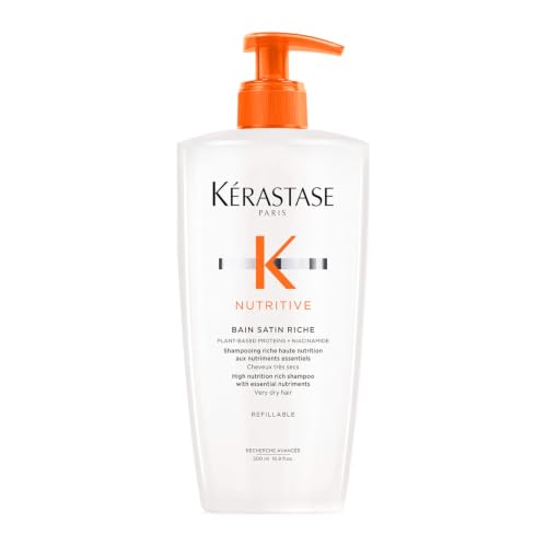 Image of Kérastase Nutritive Nourishing Shampoo, Niacinamide For Dry Hair, Shampoo