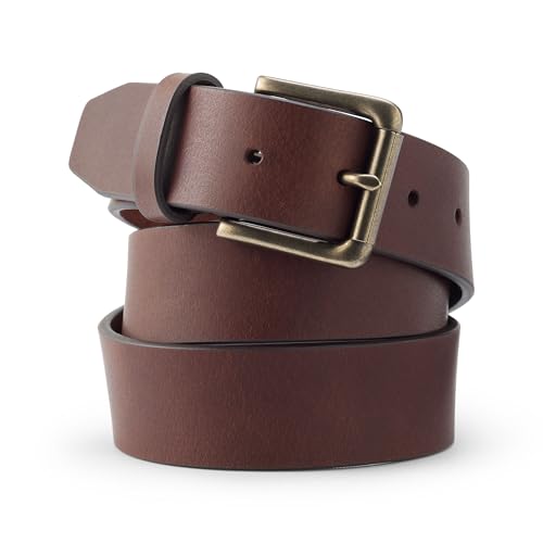 Lands' End Men's Leather Jean Belt