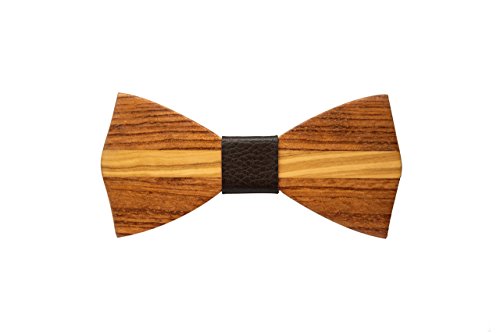 InLegnoWoodDesign - Pajarita - para hombre marrón color legno Talla única Cover