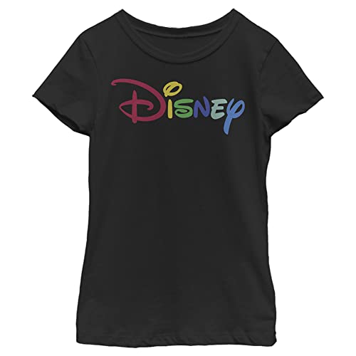 T-shirt Disney fille noir taille M vêtement enfant multicolore