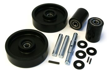 Complete Wheel Kit for Manual Pallet Jack - Fits Atlas, Model # EZ Lift