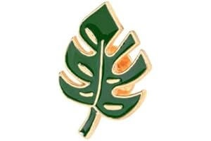 Monstera Plant Leaf Enamel Pin