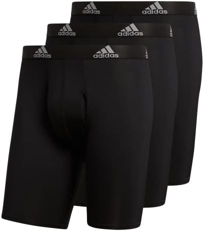 adidas Men's Trunk (2pk) - Active Flex Cotton Body Boxer Shorts (pack of 2)