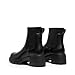 DREAM PAIRS Women's Elastic Chelsea Ankle Boots Fashion Low Chunky Heel Platform Lug Sole Short Booties Shoes,Size 10,Black,SDAB2312W