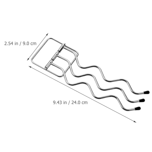 Toallero giratorio de baño de acero inoxidable plata para pared 7