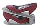 Maximex Schuhhalter 4er Set - 4er Set, Polystyrol, 10 x 12.8 x 26 cm, Grau