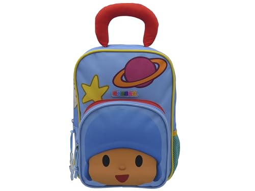 CYPBRANDS Pocoyó, Mochila, Preescolar, Material Escolar, Bolsa, Multicolor, Producto Oficial