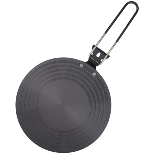 NiuLumea Placa difusora de calor de aluminio para estufas de gas, 20/24/28 cm de grosor, 4 C6 mm, antideslizante, distribución uniforme del calor