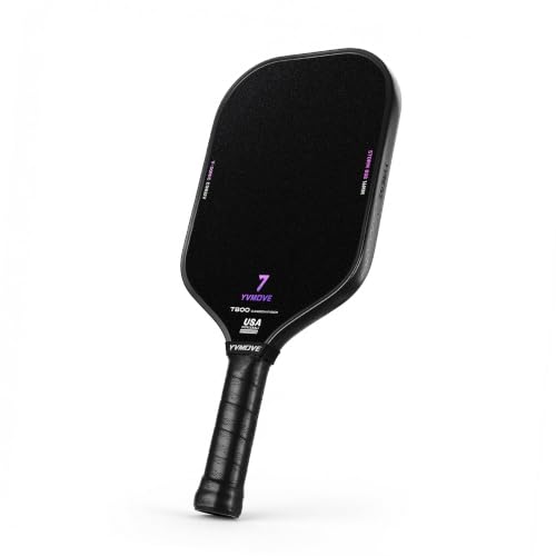 Image of USAPA Approved Pickleball Paddle 6-Layer T800 Carbon Fiber 16mm Thermoformed Pickleball Racket with High Spin & Extended Grip, Professional Pickleball Paddle for Control and Power