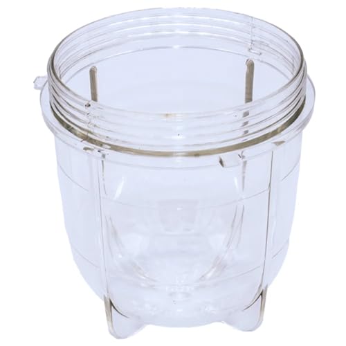 Vasos de repuesto para Magic Bullet MB1001 de 250W con tapas negras 5