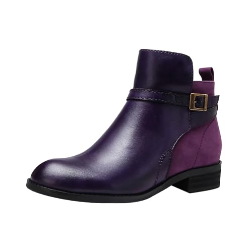 Generisch on schuhe damen sale Stiefel Damen Schwarz Stylisch & Praktisch Winterstiefel Damen Elegant Klobiger Blockabsatz Spitze Z damenbekleidung sommer sale gratis artikel 0 euro