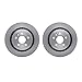 Dynamic Friction Company Rear Brake Rotors 6002-27053