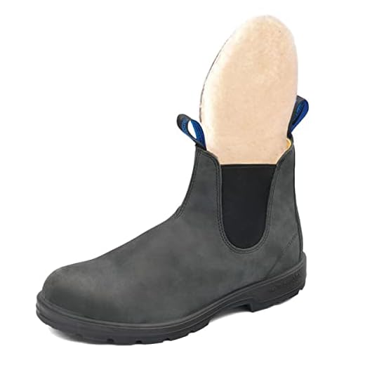 Blundstone Rustic Black Chelsea Boots