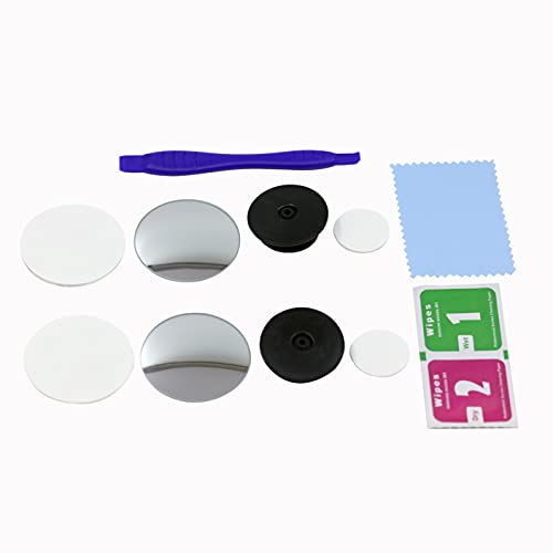 Blind Spot Mirror, 360 Degree Adjustabe HD Glass,Round HD Glass Frameless Convex Rear View Mirror,compatible Cars SUV and Trucks, Pack of 2 Blind Spot Mirror, 360 Degree Adjustabe HD Glass,Round HD Glass Frameless Convex Rear View Mirror,compatible Cars SUV and Trucks, Pack of 2