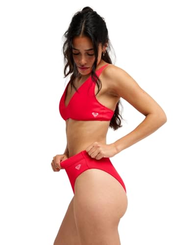 Bragas de bikini Roxy cómodas de tiro medio que no se mueven al nadar 3