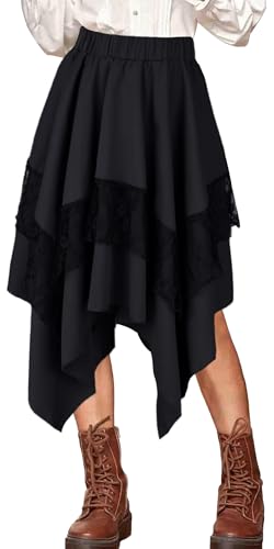 Jupe Renaissance extensible FEOYA pour éviter les costumes rigides