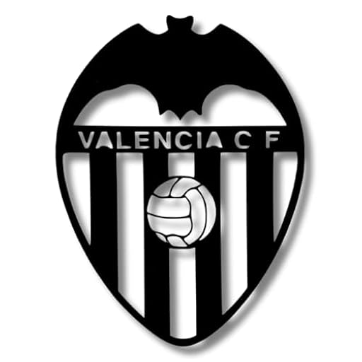 BUYLUX Cuadro Escudo Valencia Pared Madera - Decoracion Habitacion, Hogar Moderno - Regalos Originales para Hombre, Niño - Cuadros Decoracion Salon Modernos - Poster Futbol (Valencia) | Ya disponible en tu tienda friki favorita! En mundofriki.es!