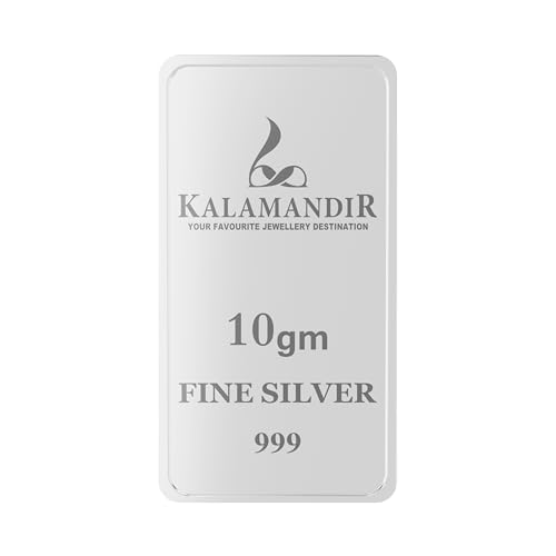 Image of 999 Purity Silver Bar Laxmi | A Timeless Investment | Sealed for Safety Gift for Diwali, Wedding, Puja | BIS Hallmarked | Sealed & Tamper-Proof Packaging - Kalamandir Jewellers