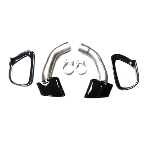 Embout d'échappement pour BMW X5 E70 V8 cache noir 2007-2010