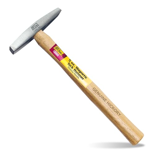 Image of IVY Classic 15005 5 oz. Magnetic Tack Hammer with Contoured Hickory Handle, Brown