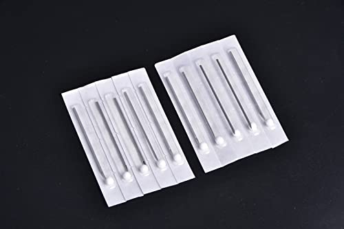 Jiesibao 10Pcs Mixed Piercing Needles, 12G 14G 16G 18G 20G Hollow Piercing Needles Stainless Steel Disposable Sterile For Nose Septum Ear Belly Button Nipple Tongue Lip Eyebrow Piercing #TOP5