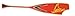 Margaritaville Outdoor Landshark Indoor/Outdoor Wood Paddle Sign Wall Art Decor, Red