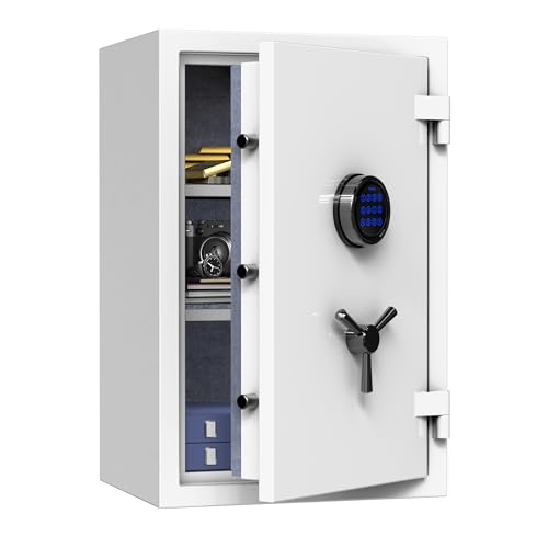 RPNB Fireproof Safe Box for Home Digital Document Fire Safe Box 2.12 CuFt