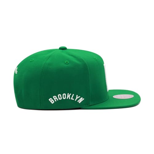 Gorra Snapback Mitchell & Ness Brooklyn Dodgers Verde miniatura 2