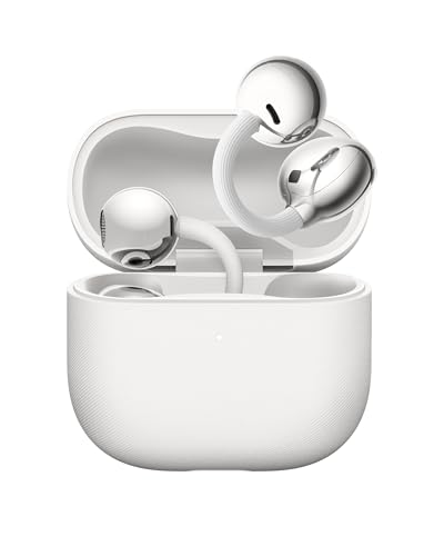 HUAWEI FreeClip 2 Wireless Earphones Bluetooth Earbuds C-bridge Design Adaptive Open-ear Listening 38 Hours Long Battery Life iOS & Android White 12-Month Huawei Care+(Amazon Exclusive)