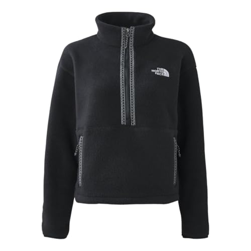 M TNF Fleeski 1/4 Zip pull col camionneur en polaire douce pour homme