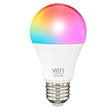 CONTROL DE GRUPO O ÚNICO: Puede crear un grupo para todos los down light inteligentes y controlarlos a todos con un solo comando. Compartir y compatible con amigos, función de sincronización.