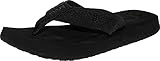 Reef Women's Sandy Sandals, Black/Black, 10