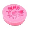 QDMOLDS Chrysanthemum Flower Silicone Mold Daisy Flower Fondant Cake Molds For Cake Decoration Cupcake Topper Candy Chocolate Sugar Craft Polymer Clay Gum Paste #2