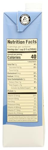 Image of 365 by Whole Foods Market, Organic Unsweetened Vanilla Almond Milk, 32 Fl Oz
