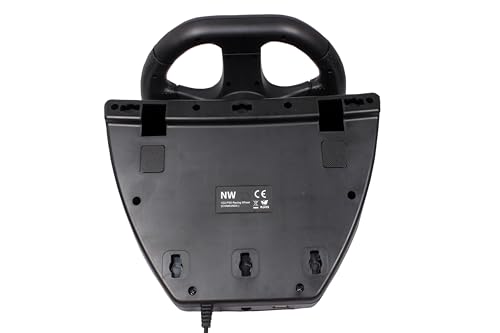 Image of New World V22-P5 Gaming Racing Wheel for PS5 (Compatible wih PS5 CD) and PC, Steering Wheel Compatible with Playstation 5 and PC