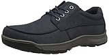 Hush Puppies Tucker, Zapatos de Cordones Derby Hombre, Azul (Navy Nubuck Navy), 40 EU
