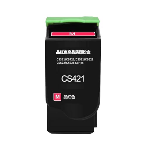 Cartouche de toner noir compatible Lexmark CS321 CX421 pour impression standard 1.4K