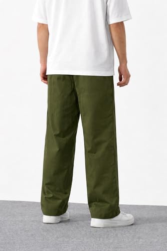 Image of NETCLICK Men's Straight Fit Track Pant with Zipper Pocket | Gym Joggers | Activewear & Casual Sports Lower