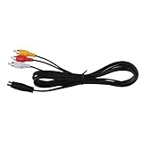 figatia 7 PIN S-Video Male to 3-RCA Famale Composite AV Cable M/F for Laptop PC TV