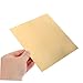 Cabilock 2pcs Brass Plate Set Metal Sheets Smooth for DIY Crafts Engraving Embossing Industrial and Home Use